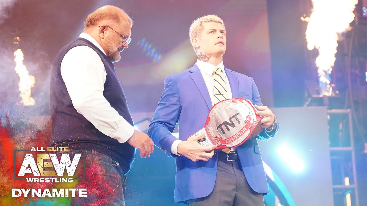 Cody Rhodes Reveals When TNT Championship Belt Design Will Be Finished