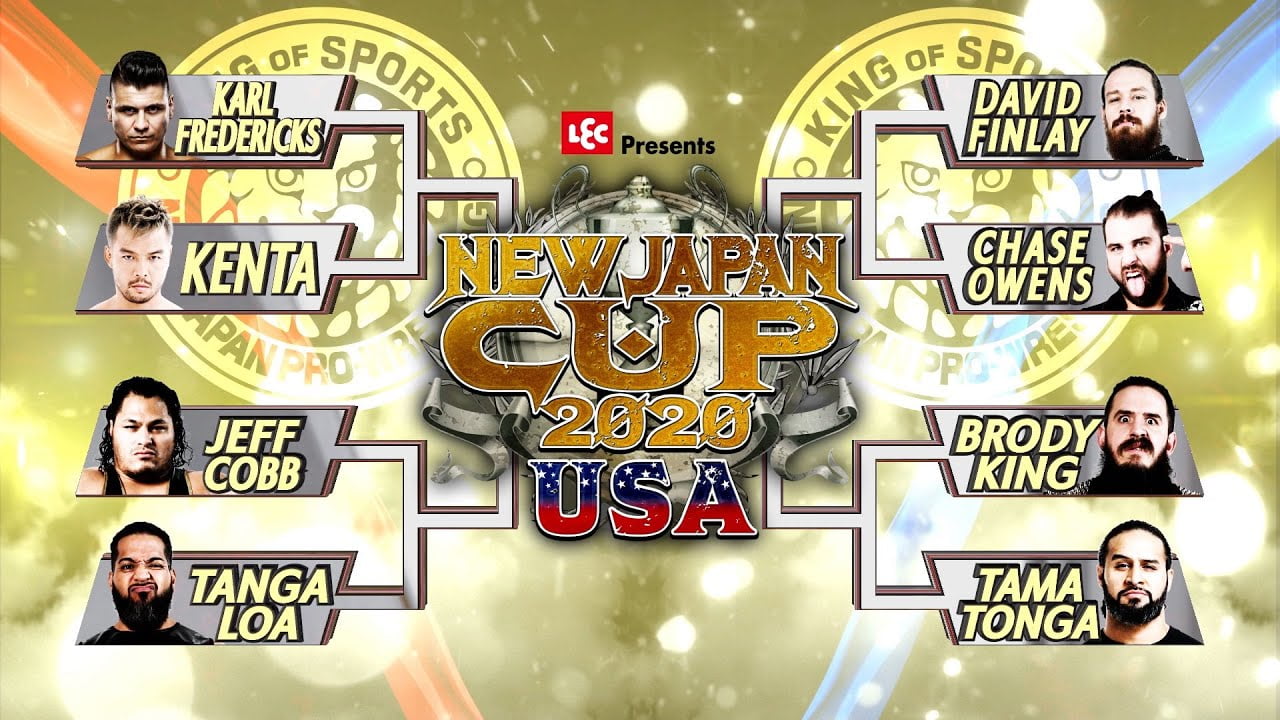 NJPW Strong Results (8/07/20) – KENTA vs. Fredericks