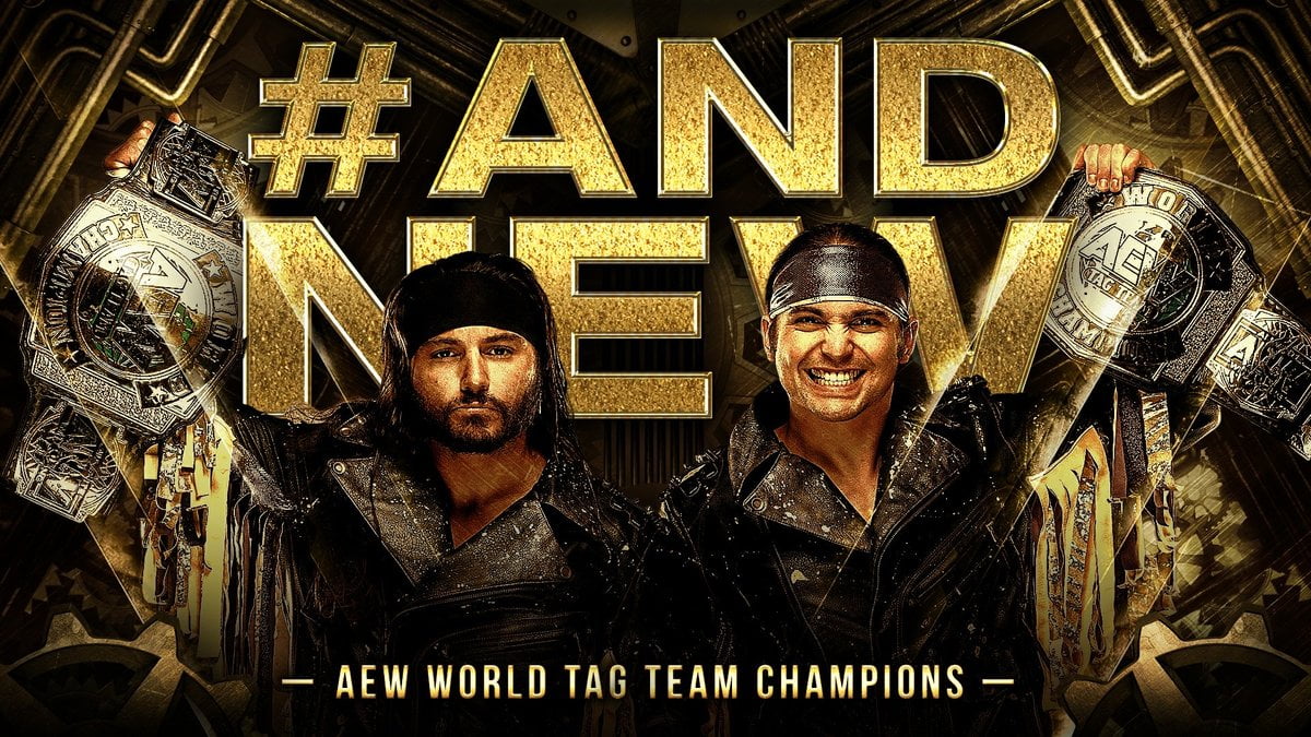 The Young Bucks Win AEW Tag Team Championship At Full Gear